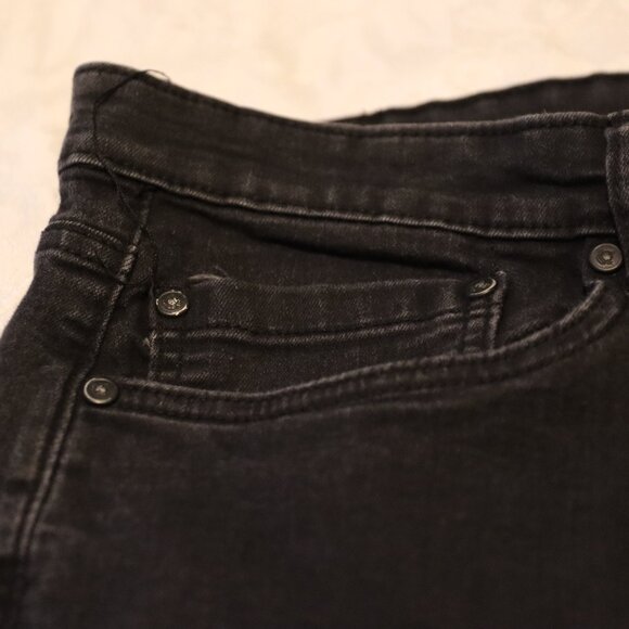 English Laundry Jeans Men's 36x 30 Dark Wash Kent Slim Stretch Distressed - Picture 9 of 11